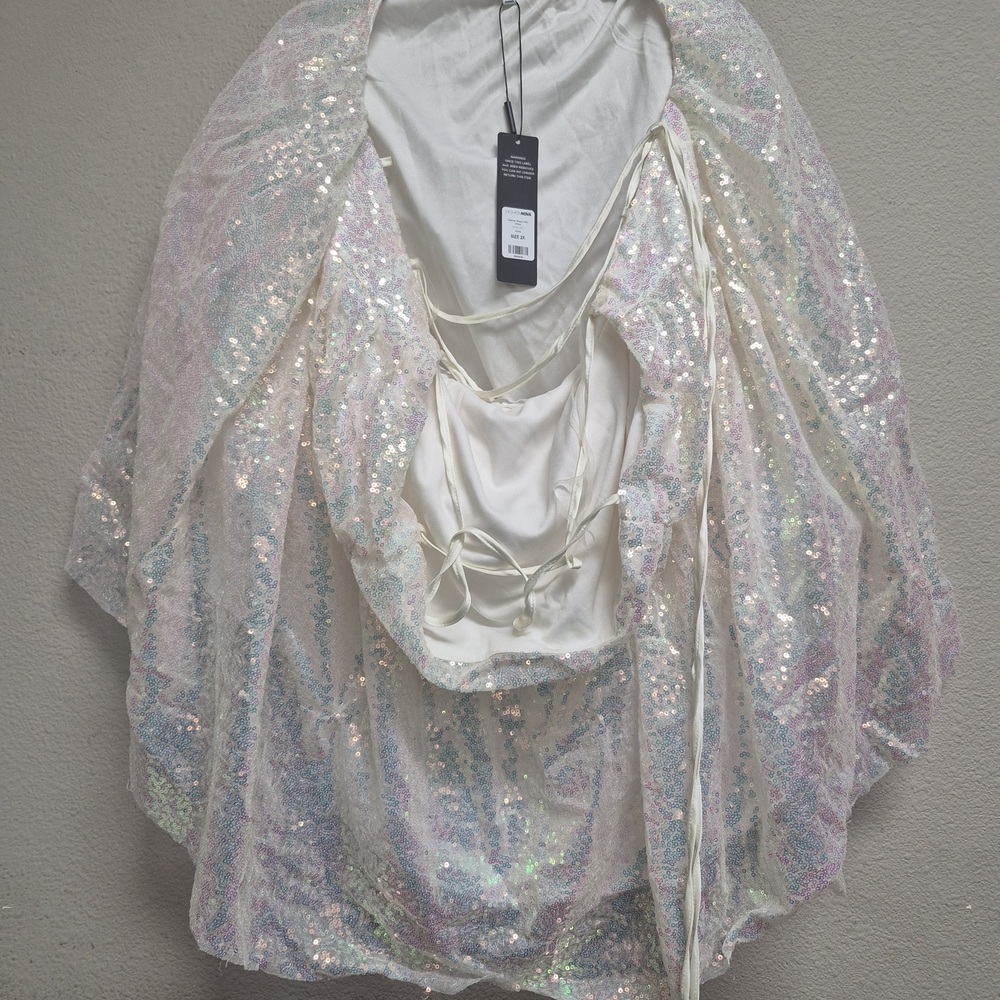 Heather Sequin Mini Dress